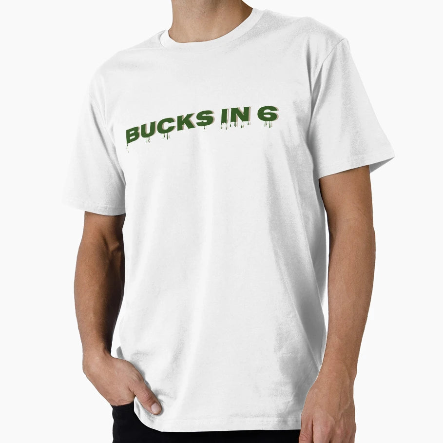 Bucks 6 T-Shirt - Unique Graphic for Adults - T-Shirt, Sweatshirt, Hoodie