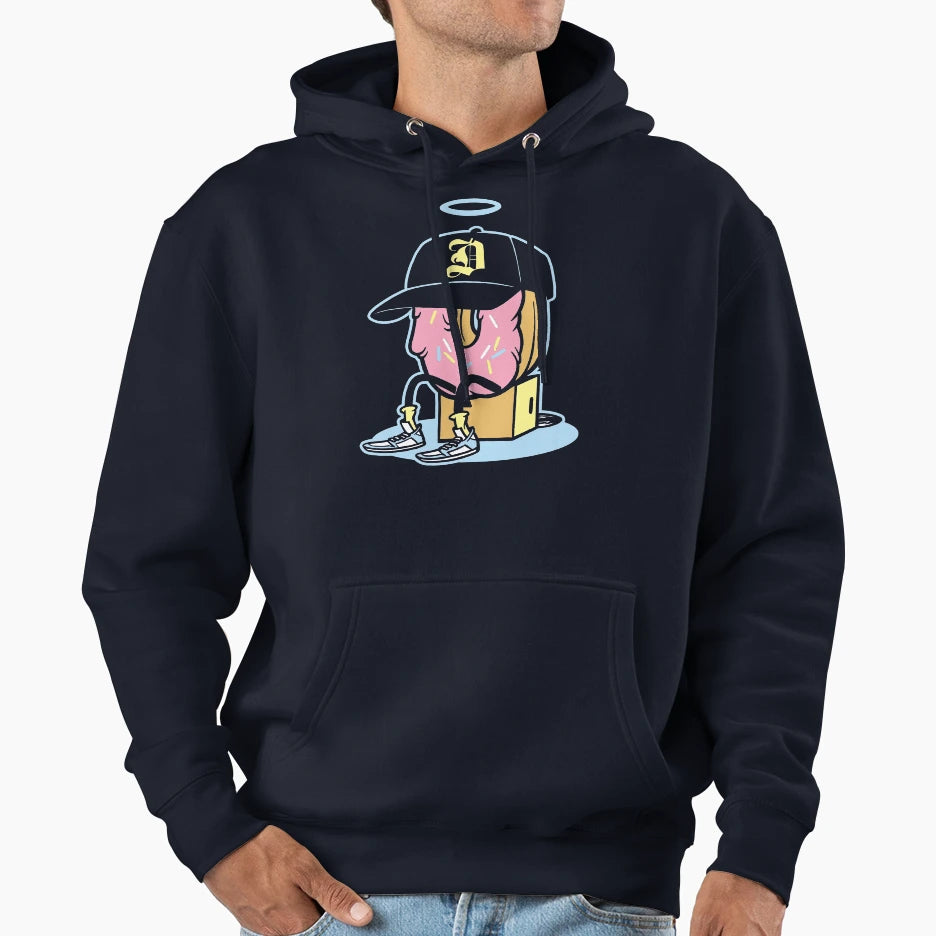 Dilla Donuts Hoodie - Unique Graphic for Adults - T-Shirt, Sweatshirt, Hoodie