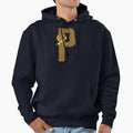 P Letter Magic School Team Badger Hoodie - Unique Graphic Unisex - T-Shirt, Sweatshirt, Hoodie