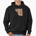 Negative Space Art Hoodie - Fun Novelty Design Men Women - T-Shirt, Sweatshirt, Hoodie