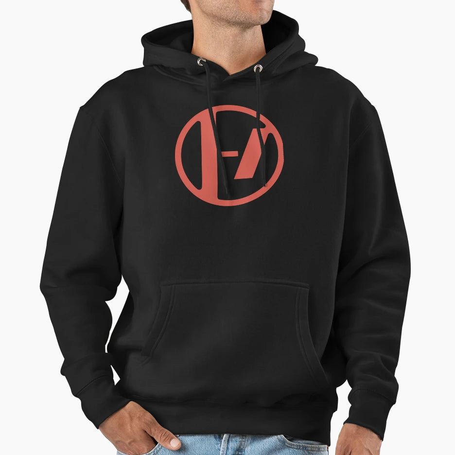 Circle Icon Logo Hoodie - Unique Graphic for Adults - T-Shirt, Sweatshirt, Hoodie