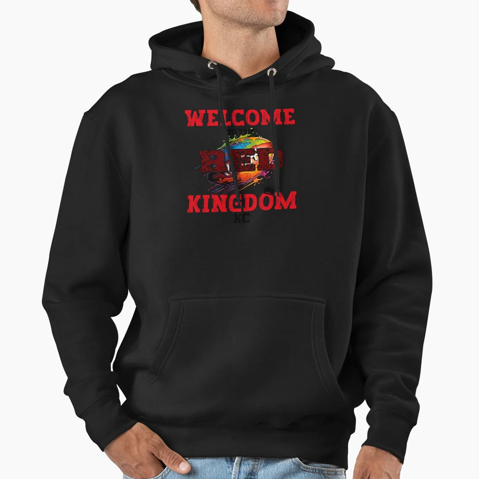 Welcome To Red Kingdom Kansas City About Hoodie - Graphic Print Unisex - T-Shirt, Sweatshirt, Hoodie