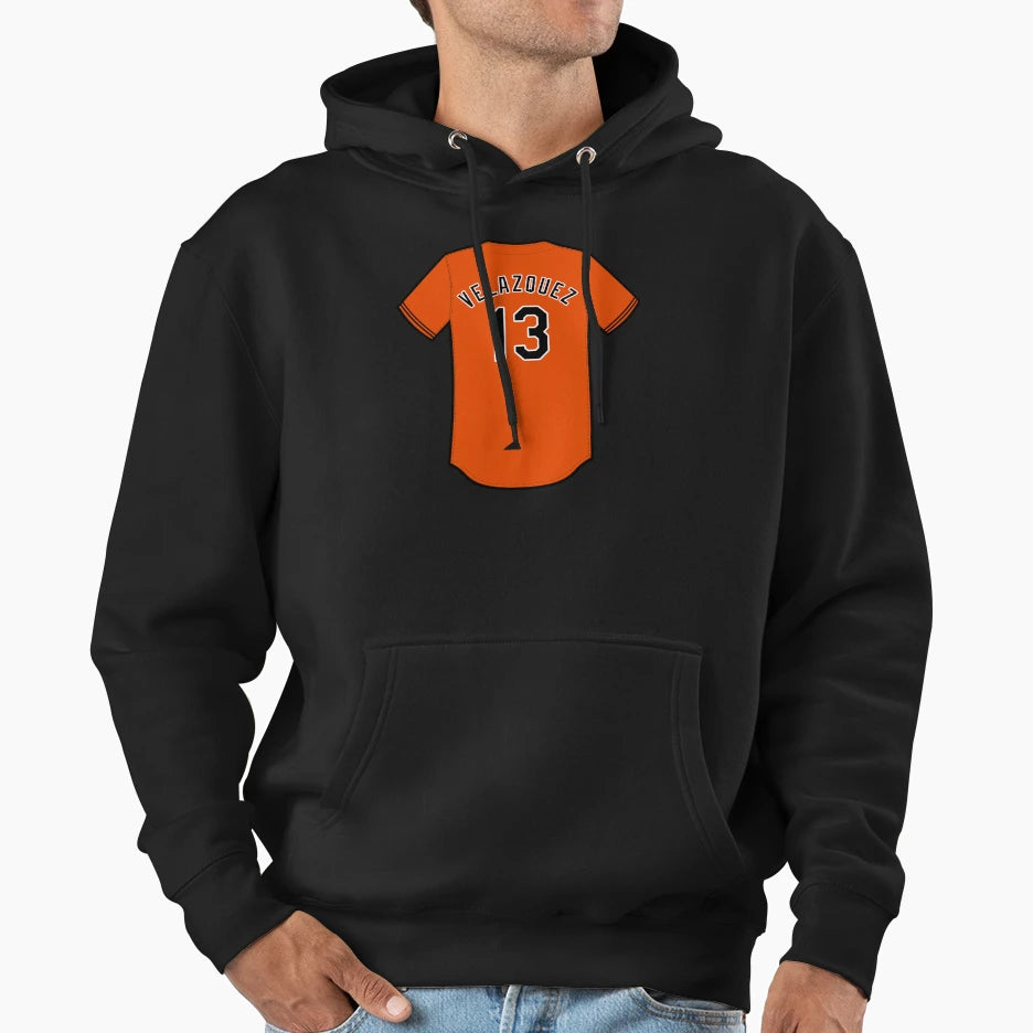 Andrew Velazquez Jersey Hoodie - Minimalist Print Men Women - T-Shirt, Sweatshirt, Hoodie