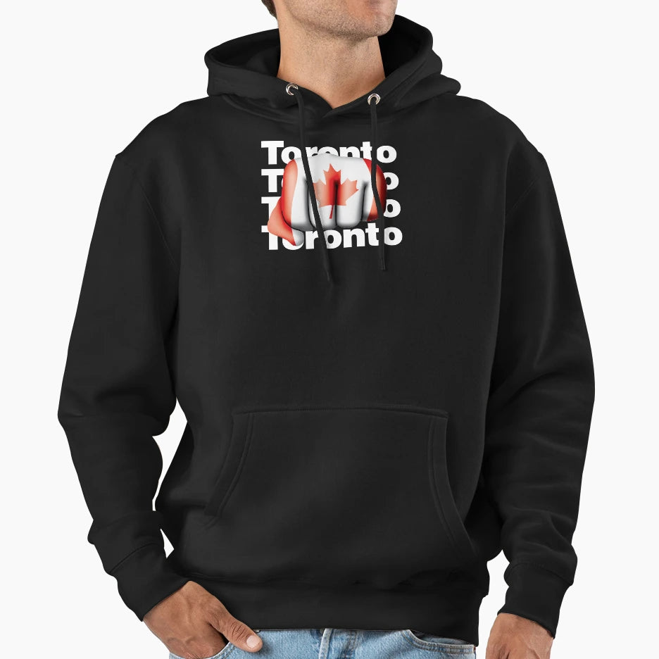 Toronto Strong Canadian City From Canada Hoodie - Graphic Print for Adults - T-Shirt, Sweatshirt, Hoodie