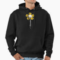 Milwaukee Baseball Flower Baseball Fans Hoodie - Aesthetic Graphic Unisex - T-Shirt, Sweatshirt, Hoodie