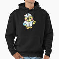 Duck Dressed As Baseball Player Hoodie - Fun Novelty Design Unisex - T-Shirt, Sweatshirt, Hoodie