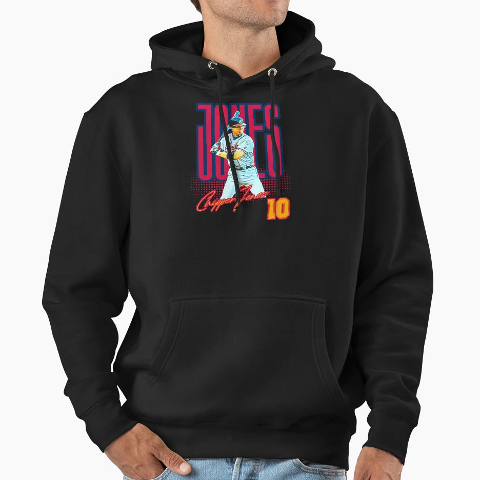 Chippers Joness Meme Baseball Hoodie - Graphic Print for Adults - T-Shirt, Sweatshirt, Hoodie