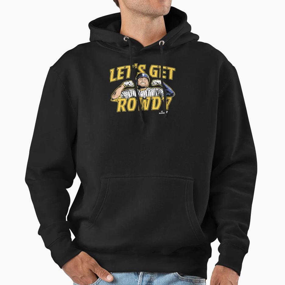 Officially Licensed R O W D Y Tellez Hoodie - Trendy Graphic Men Women - T-Shirt, Sweatshirt, Hoodie