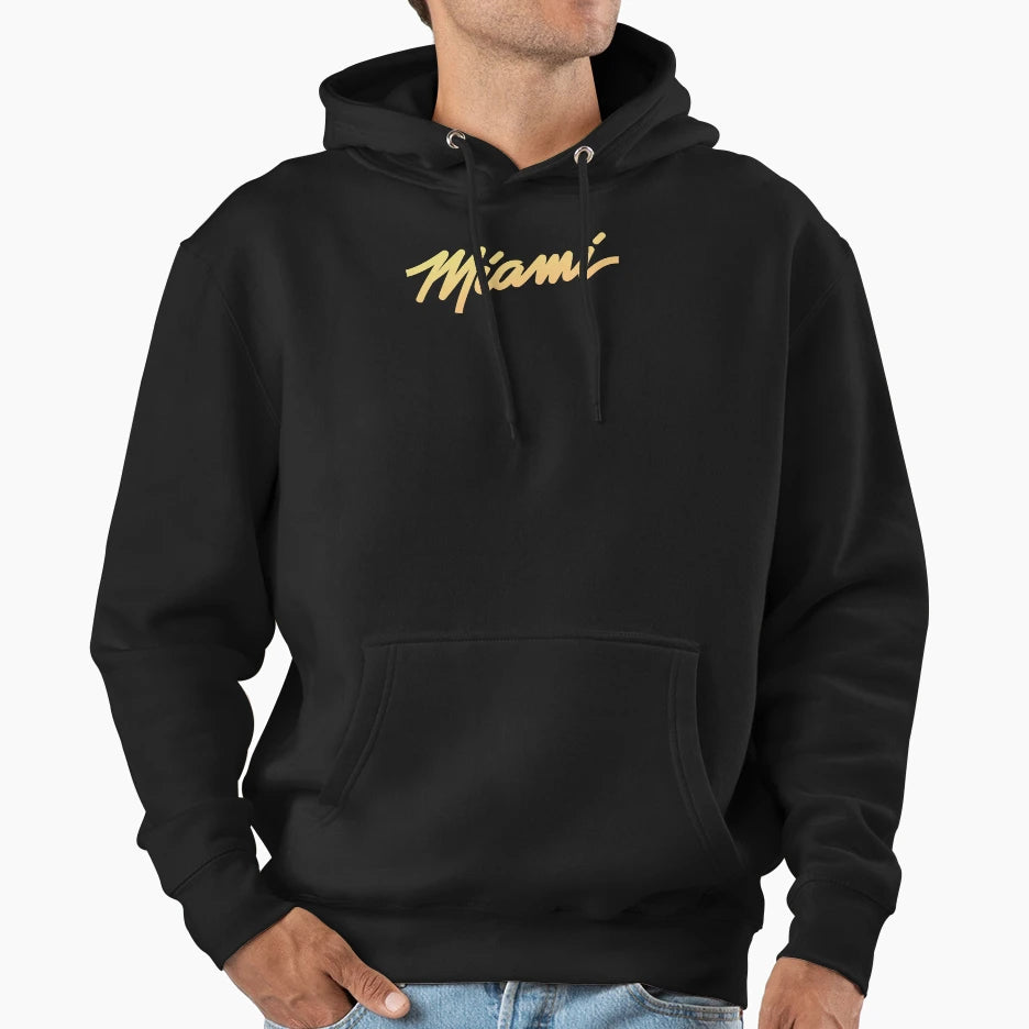 Miami Hoodie - Trendy Graphic Men Women - T-Shirt, Sweatshirt, Hoodie