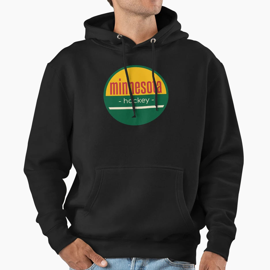 Minnesota Hockey T-Shirt - Graphic Print for Adults - T-Shirt, Sweatshirt, Hoodie