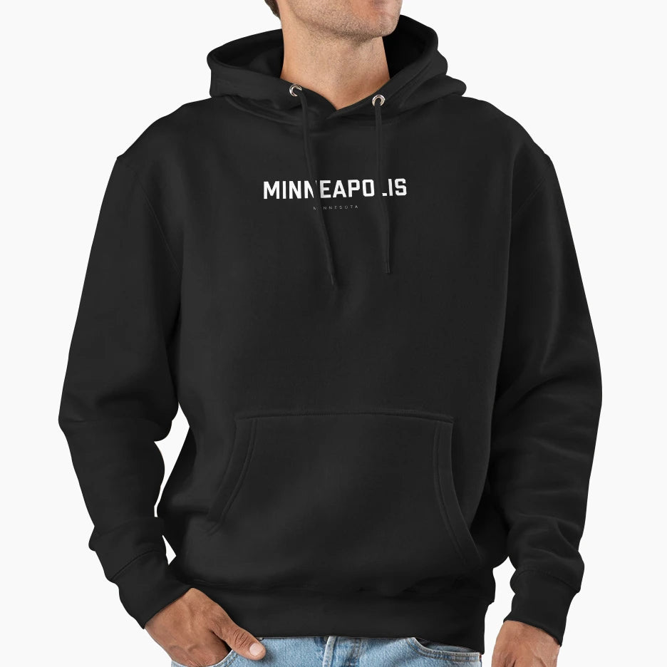 Minneapolis Minnesota Hoodie - Streetwear Style Unisex - T-Shirt, Sweatshirt, Hoodie