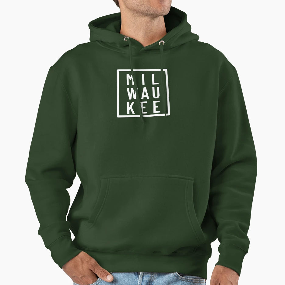 Milwaukee Hoodie - Unique Graphic Unisex - T-Shirt, Sweatshirt, Hoodie