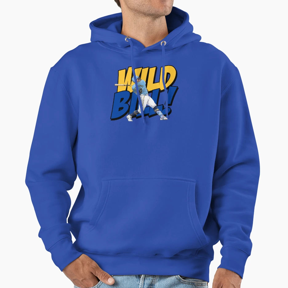 Wild Bill Hoodie - Unique Graphic for Adults - T-Shirt, Sweatshirt, Hoodie