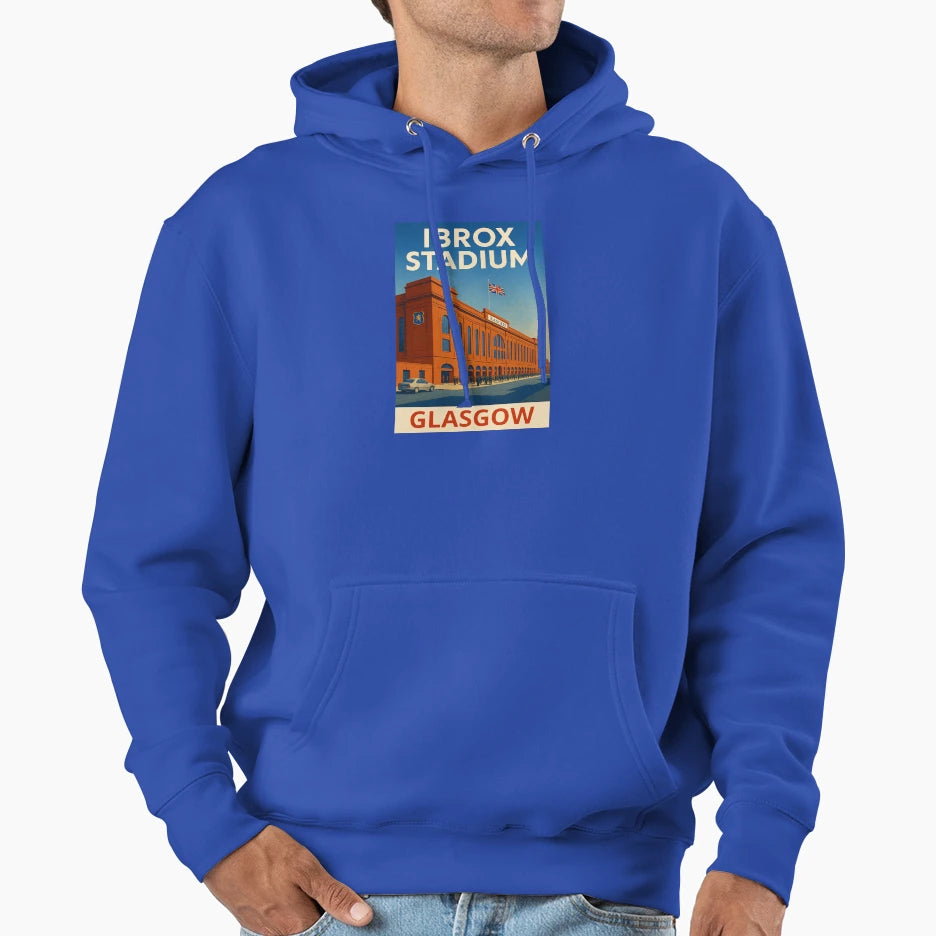 Railway Stadium Hoodie - Trendy Graphic for Adults - T-Shirt, Sweatshirt, Hoodie