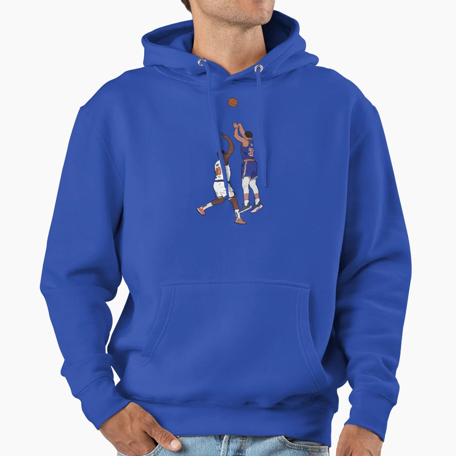Steph Curry Breaks 3 Point Record Hoodie - Custom Art Print Men Women - T-Shirt, Sweatshirt, Hoodie