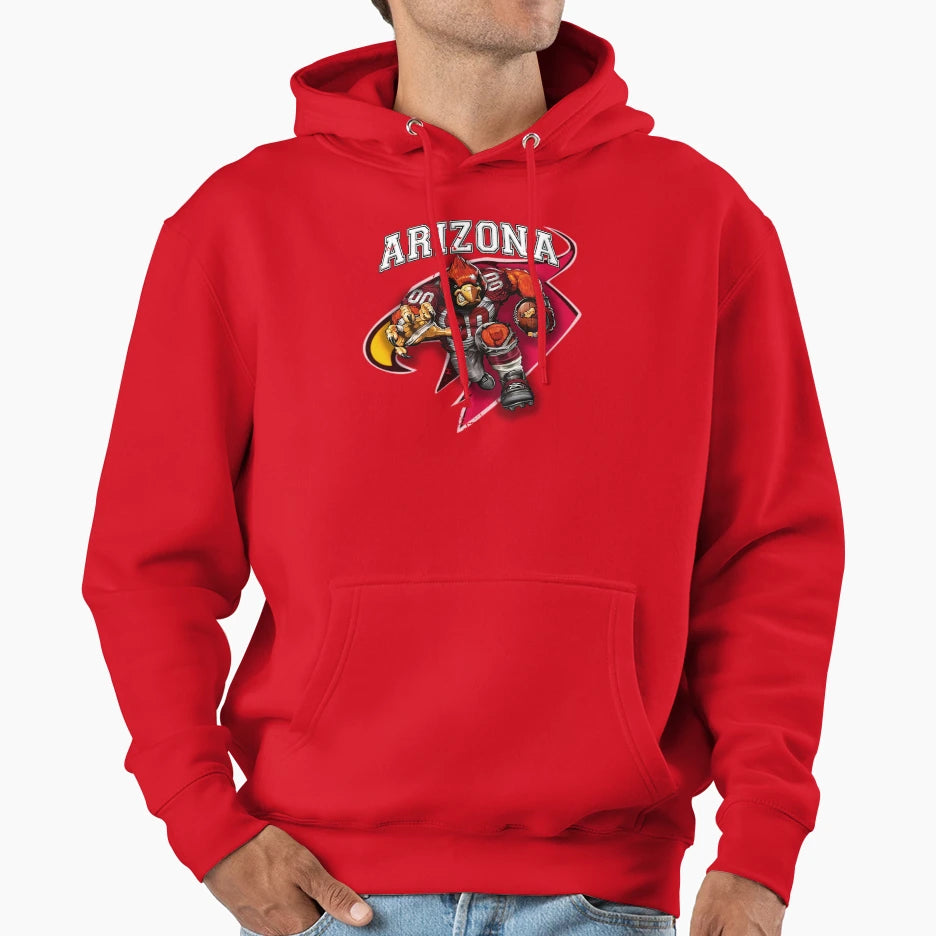 Arizona Football Hoodie - Graphic Print Unisex - T-Shirt, Sweatshirt, Hoodie