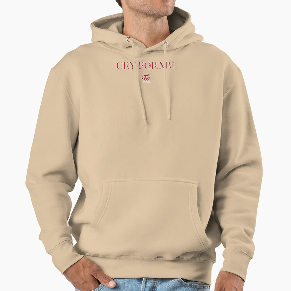 Twice Cry Me Logo Hoodie - Graphic Print for Adults - T-Shirt, Sweatshirt, Hoodie