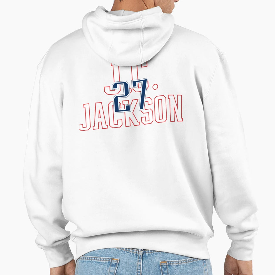J C Jackson 27 Hoodie - Trendy Graphic Men Women - T-Shirt, Sweatshirt, Hoodie