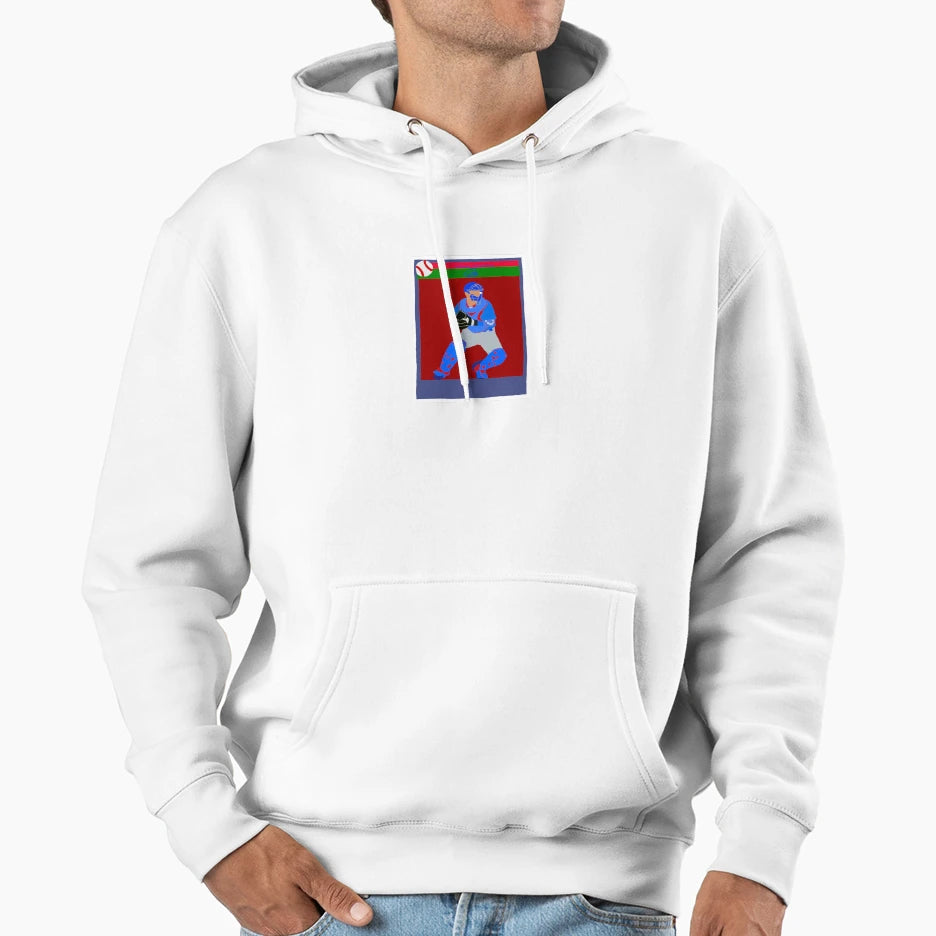 Wilson Contreras Baseball Card Hoodie - Casual Everyday Wear Unisex - T-Shirt, Sweatshirt, Hoodie