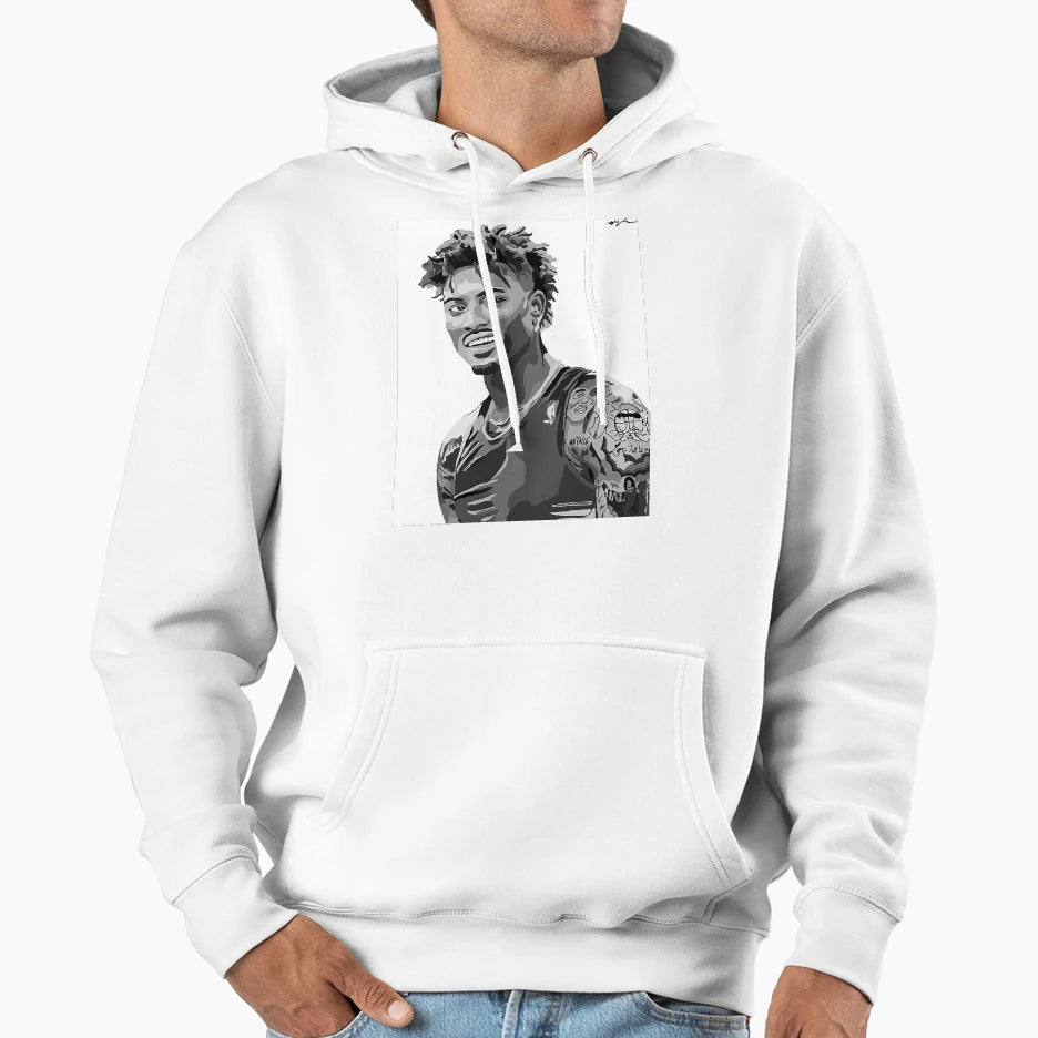 Kelly Oubre Jr Larger File Hoodie - Aesthetic Graphic Men Women - T-Shirt, Sweatshirt, Hoodie