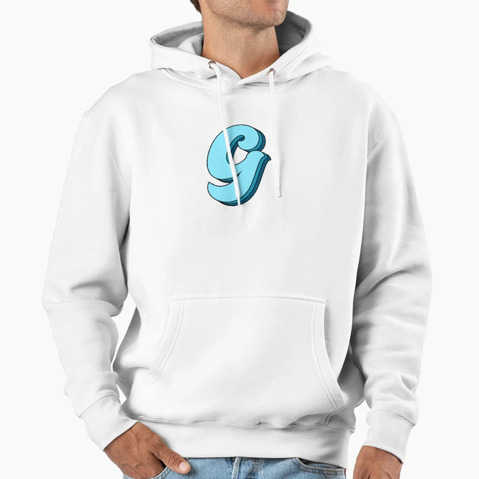 Blue G Hoodie - Aesthetic Graphic Men Women - T-Shirt, Sweatshirt, Hoodie