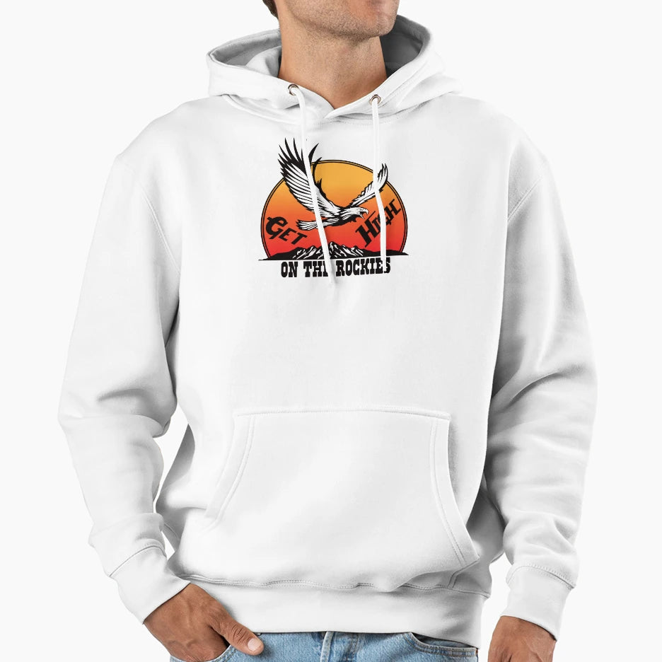 Get High Rockies Hoodie - Aesthetic Graphic for Adults - T-Shirt, Sweatshirt, Hoodie