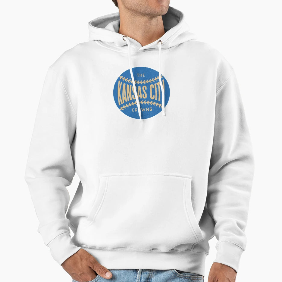 Kansas City Baseball Ball Stitching Hoodie - Trendy Graphic Men Women - T-Shirt, Sweatshirt, Hoodie