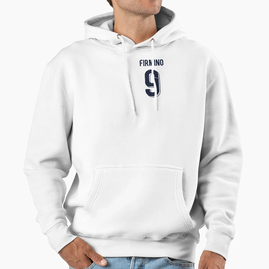 Firmino 9 Away Kit Hoodie - Unique Graphic Unisex - T-Shirt, Sweatshirt, Hoodie