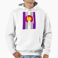 Colorado Graysexuality Pride Flag Vertical Hoodie - Trendy Graphic Unisex - T-Shirt, Sweatshirt, Hoodie