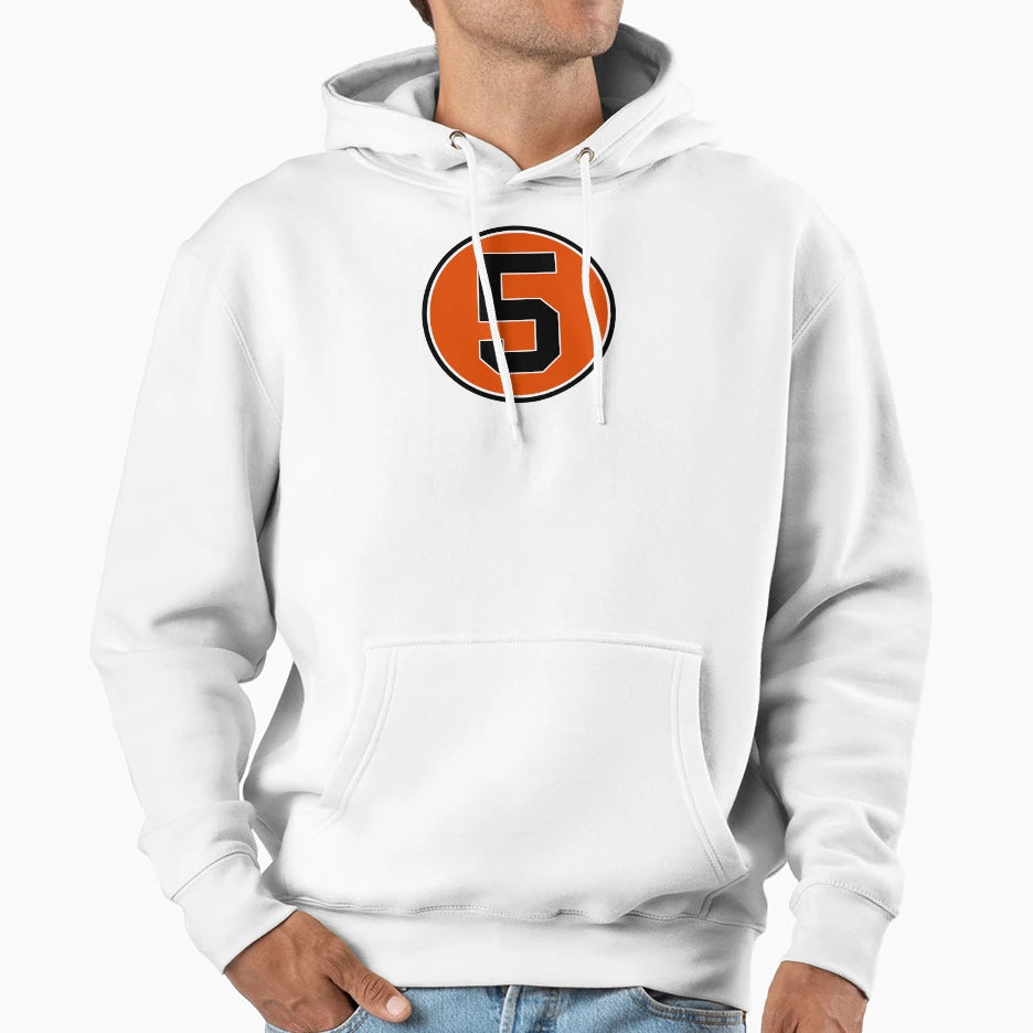 Brooks Robinson 5 Jersey Number Hoodie - Trendy Graphic Unisex - T-Shirt, Sweatshirt, Hoodie