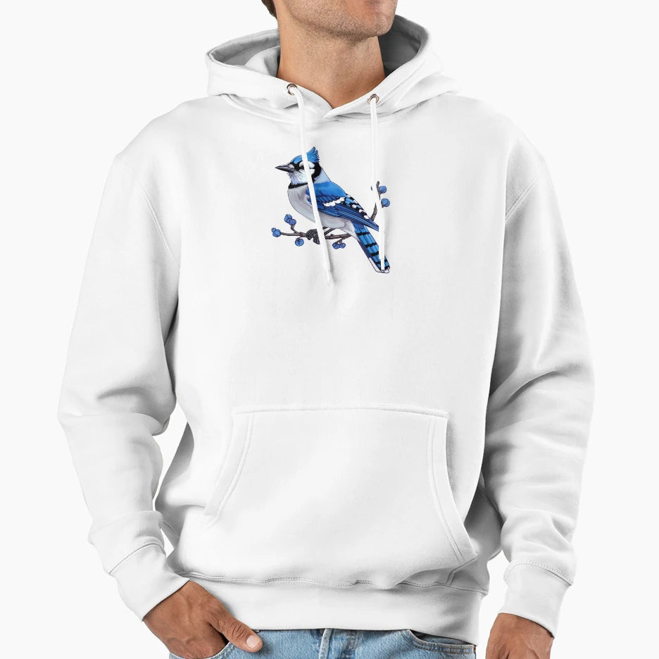 Blue Jay Hoodie - Novelty Apparel for Adults - T-Shirt, Sweatshirt, Hoodie