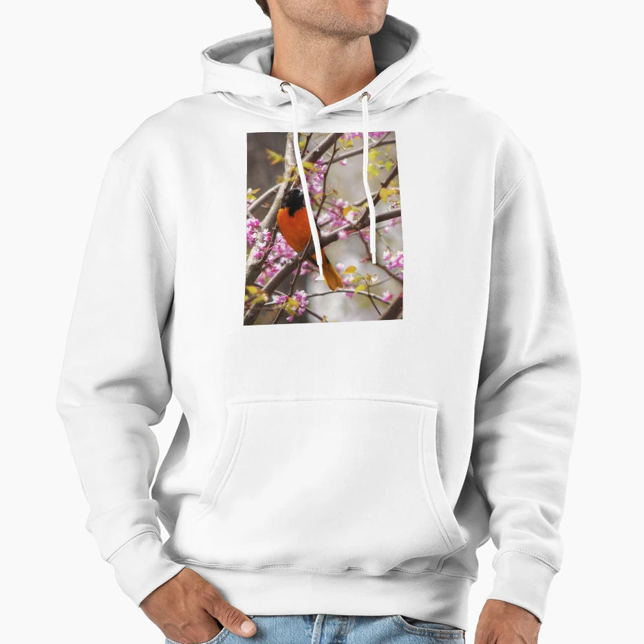 Baltimore Oriole Hoodie - Custom Art Print for Adults - T-Shirt, Sweatshirt, Hoodie
