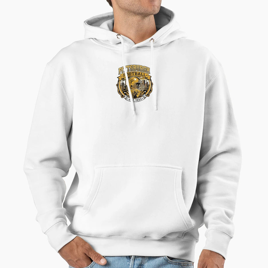 Pittsburgh Steelers Hoodie - Novelty Apparel for Adults - T-Shirt, Sweatshirt, Hoodie