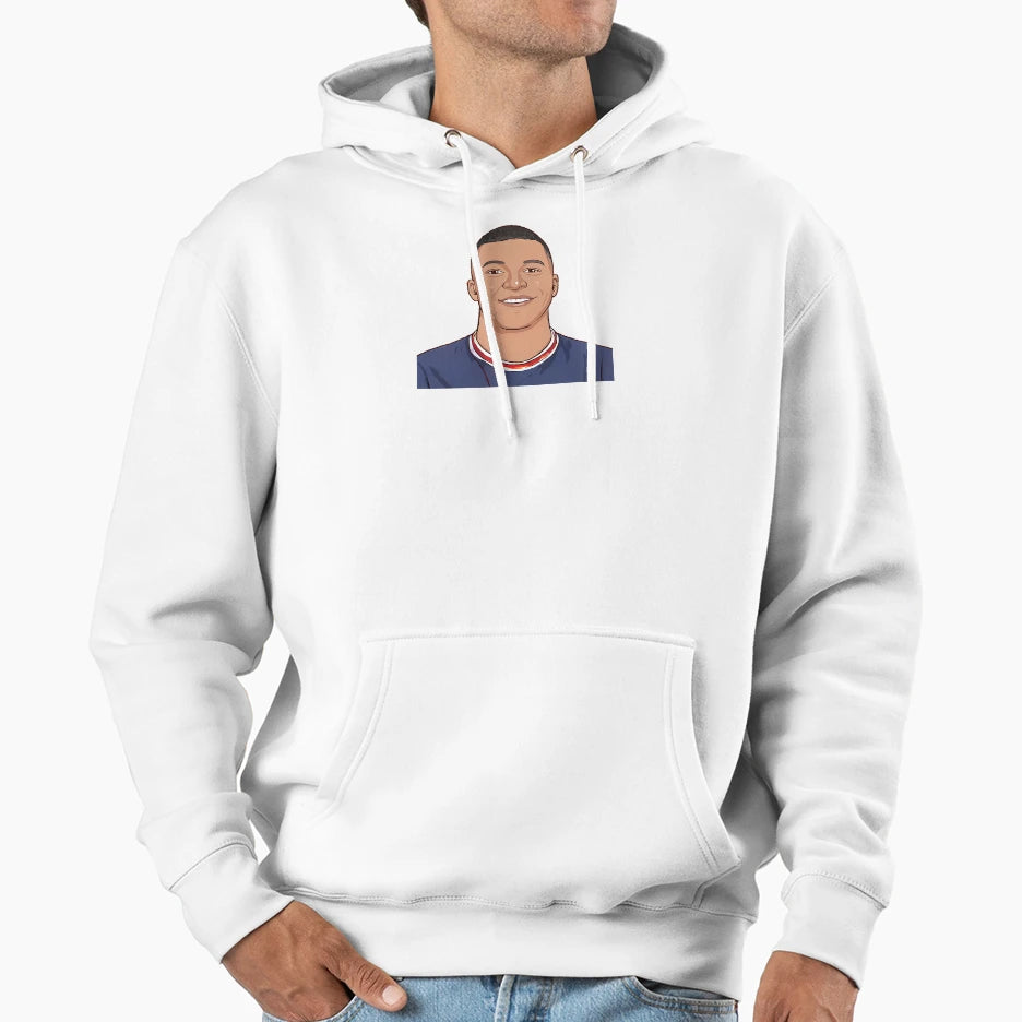 Kylian Mbappe Hoodie - Graphic Print Unisex - T-Shirt, Sweatshirt, Hoodie