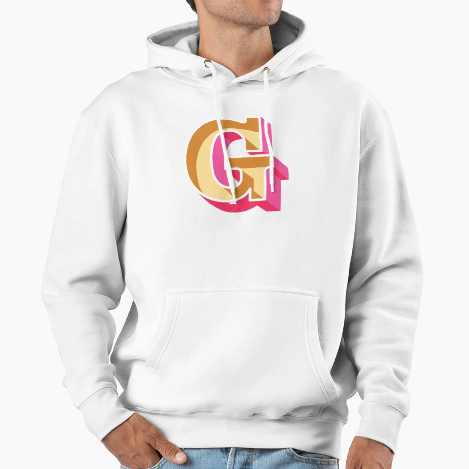 Cookie Cutter Alphabet G Hoodie - Minimalist Print Unisex - T-Shirt, Sweatshirt, Hoodie