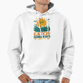 Catch Some Rays Sun And Waves Mid Hoodie - Aesthetic Graphic Unisex - T-Shirt, Sweatshirt, Hoodie
