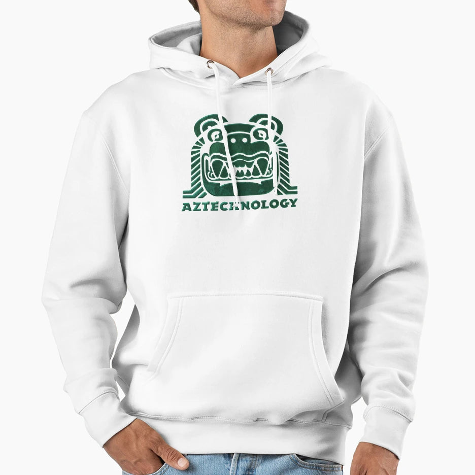 Aztechnology Hoodie - Fun Novelty Design for Adults - T-Shirt, Sweatshirt, Hoodie