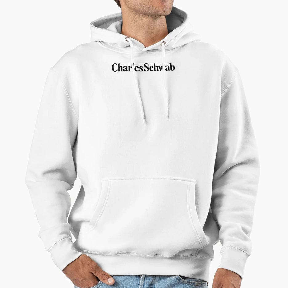 Charles Schwab Old School Hoodie - Unique Graphic Unisex - T-Shirt, Sweatshirt, Hoodie