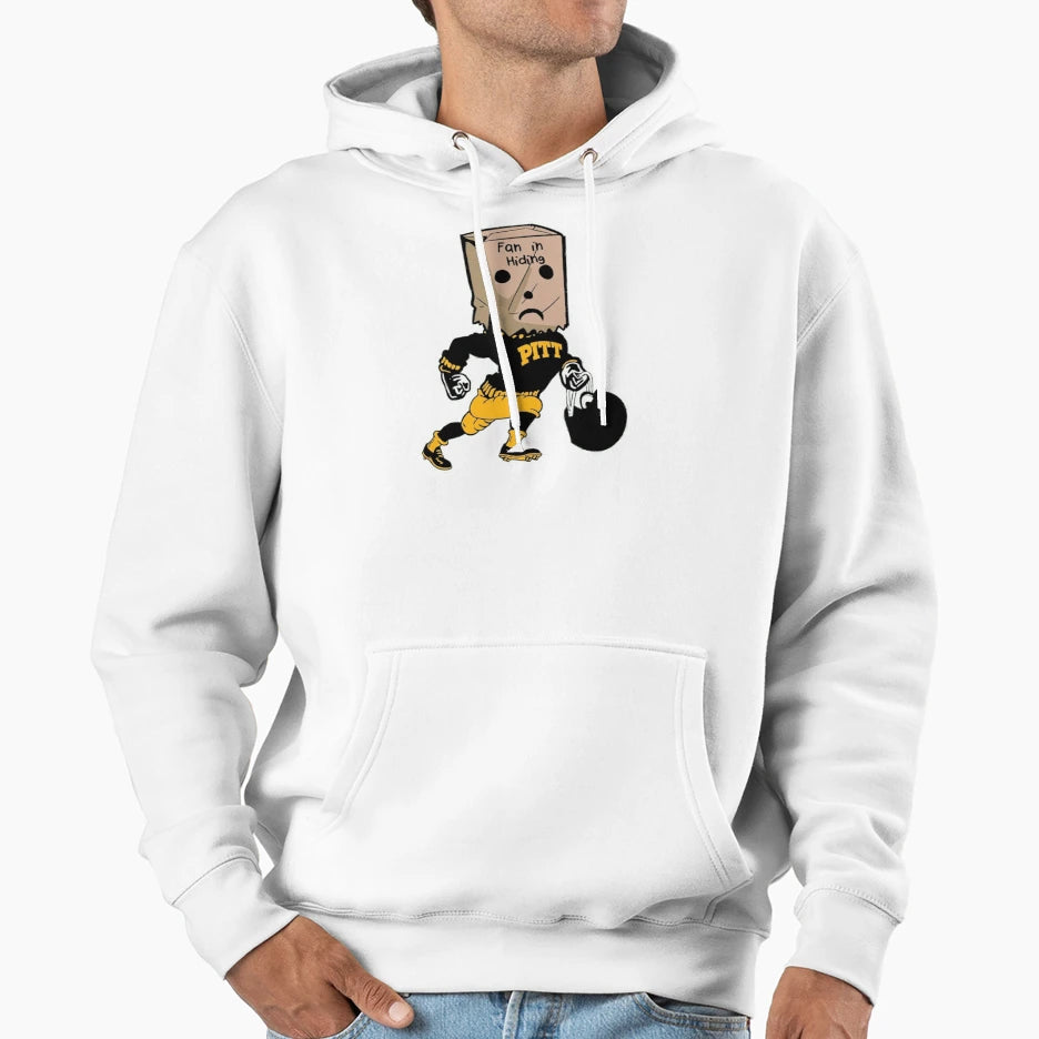 Pittsburgh Fan Hiding T-Shirt - Trendy Graphic Unisex - T-Shirt, Sweatshirt, Hoodie