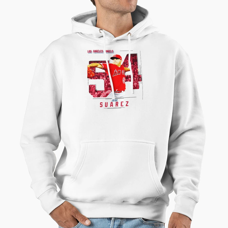 Jose Suarez Baseball Hoodie - Novelty Apparel Unisex - T-Shirt, Sweatshirt, Hoodie