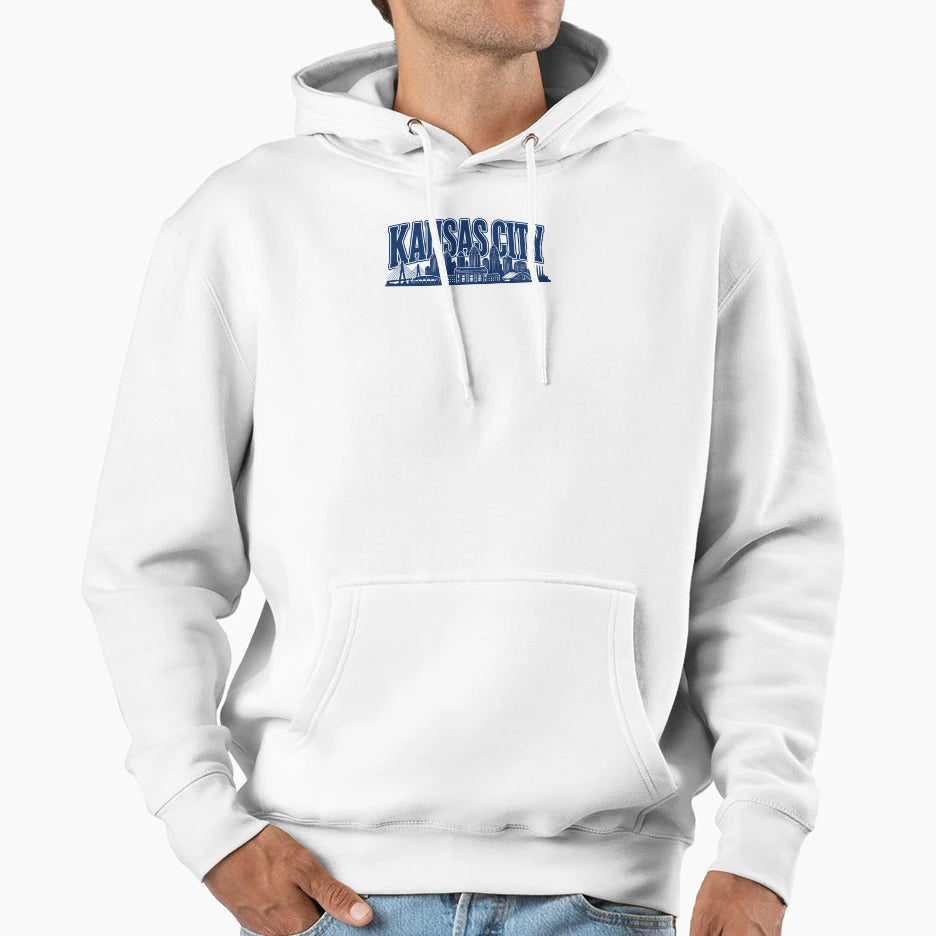 Heart Plains Kansas City Skyline T-Shirt - Streetwear Style for Adults - T-Shirt, Sweatshirt, Hoodie