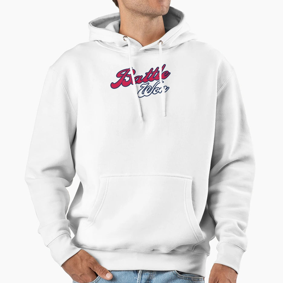 Battle Won Hoodie - Trendy Graphic for Adults - T-Shirt, Sweatshirt, Hoodie