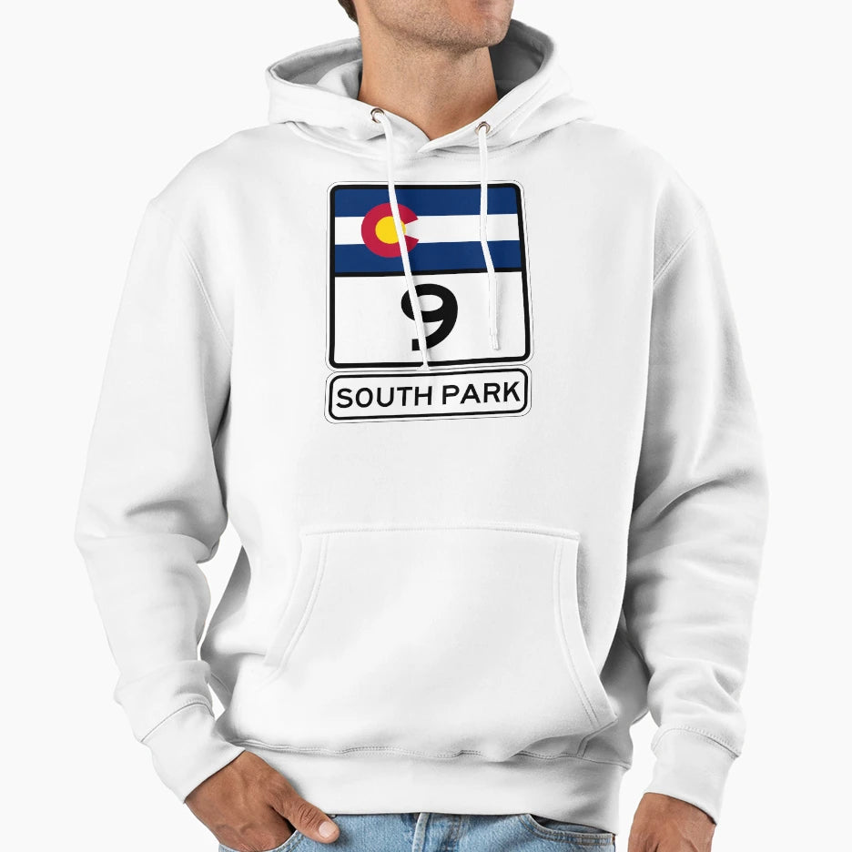 Co 9 South Park Colorado Fairplay Hoodie - Unique Graphic Men Women - T-Shirt, Sweatshirt, Hoodie