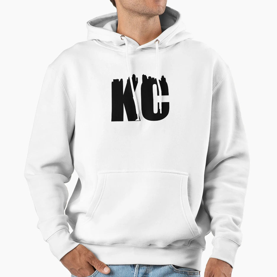 Kc Skyline Hoodie - Trendy Graphic Men Women - T-Shirt, Sweatshirt, Hoodie