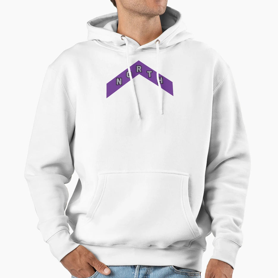 North Hoodie - Fun Novelty Design Unisex - T-Shirt, Sweatshirt, Hoodie