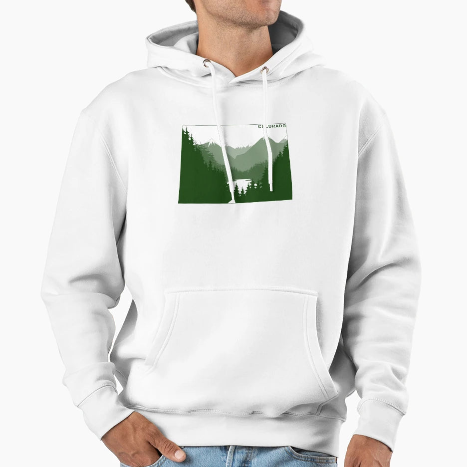 Green Colorado Hoodie - Aesthetic Graphic Men Women - T-Shirt, Sweatshirt, Hoodie