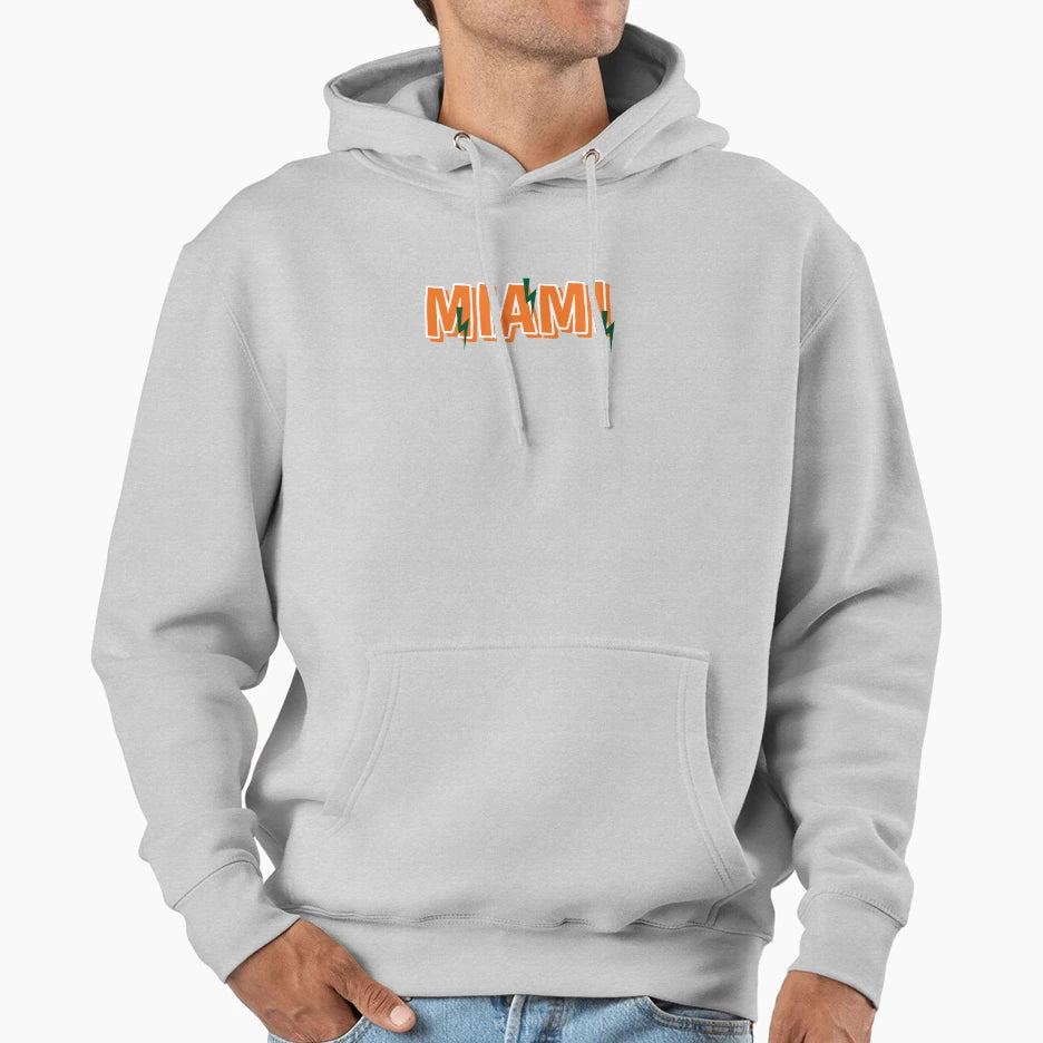 University Miami Hoodie - Unique Graphic Unisex - T-Shirt, Sweatshirt, Hoodie