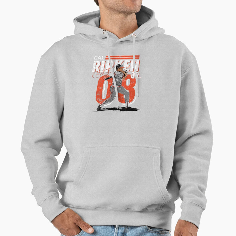 Cal Ripken Jr Dash Hoodie - Streetwear Style Unisex - T-Shirt, Sweatshirt, Hoodie