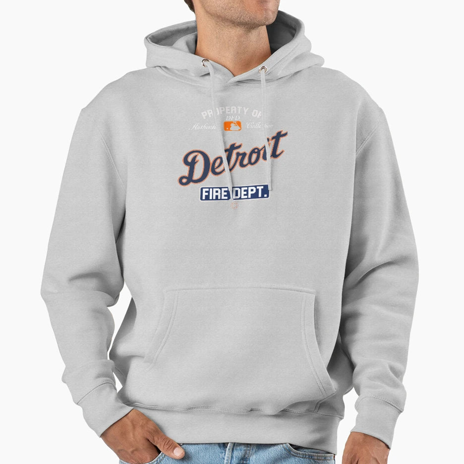 Detroit Authentic Collection Hoodie - Novelty Apparel for Adults - T-Shirt, Sweatshirt, Hoodie