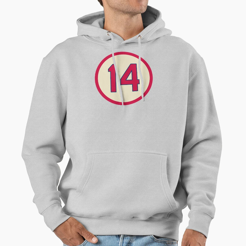 Ken Boyer 14 Jersey Number Hoodie - Unique Graphic Unisex - T-Shirt, Sweatshirt, Hoodie